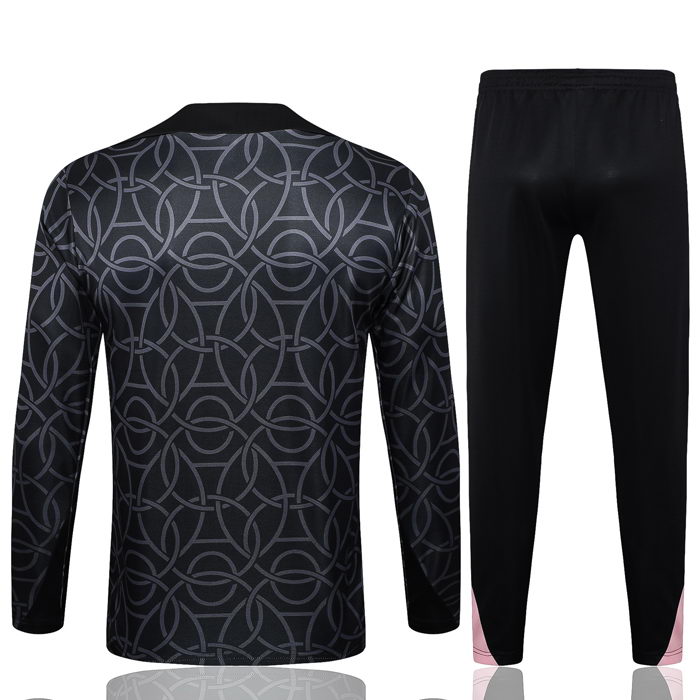 Chandal de Sudadera del Paris Saint-Germain Jordan Nino 2024-25 Negro